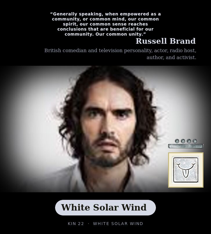 Russell Brand · White Solar Wind