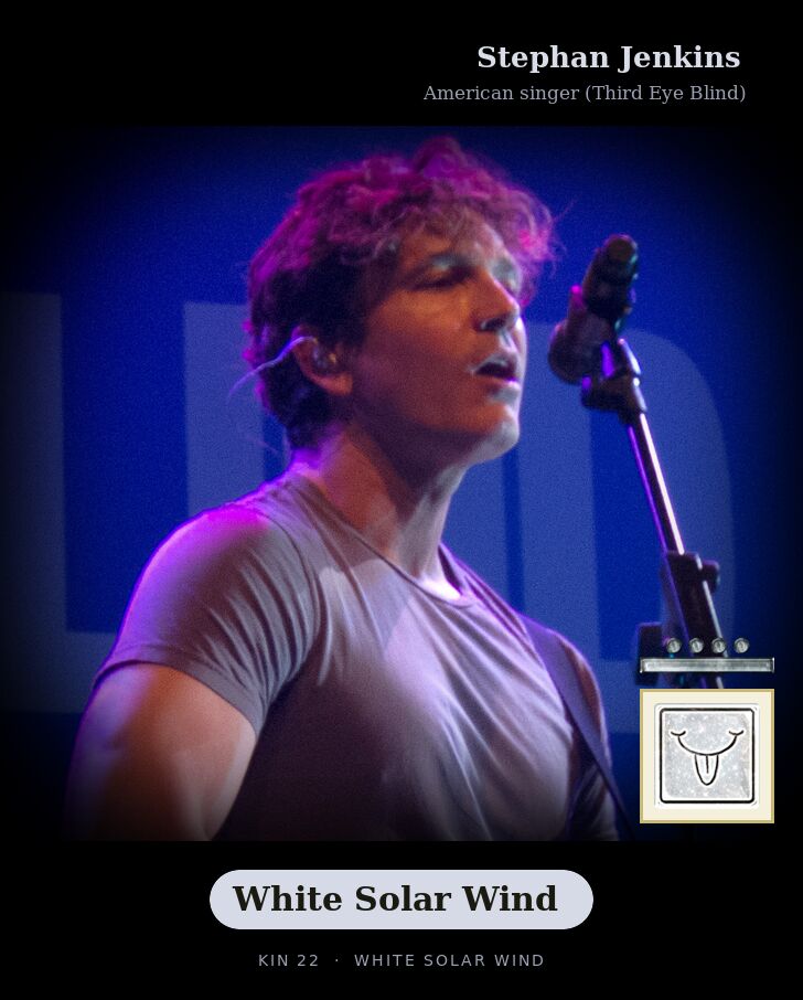 Stephan Jenkins · White Solar Wind
