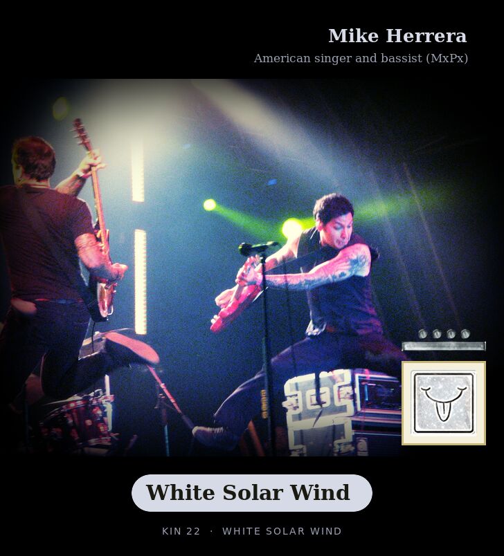 Mike Herrera · White Solar Wind