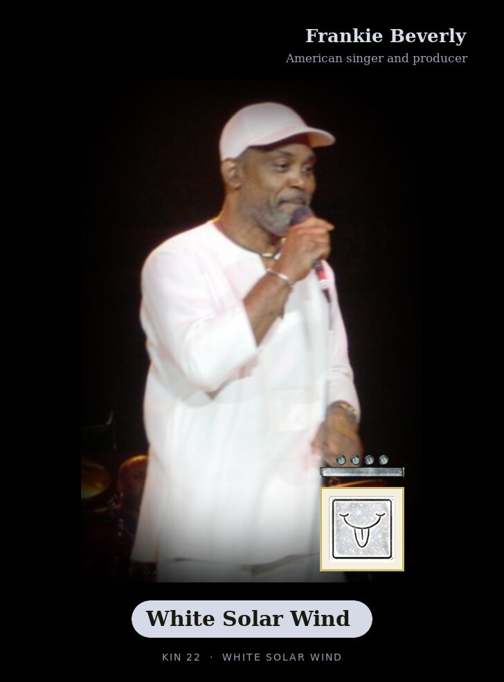 Frankie Beverly · White Solar Wind