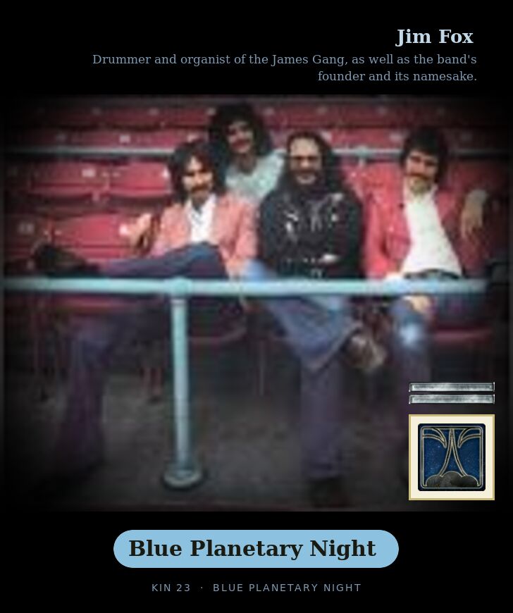 Jim Fox · Blue Planetary Night