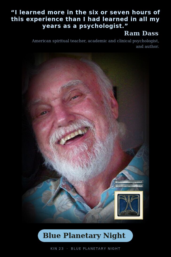 Ram Dass · Blue Planetary Night