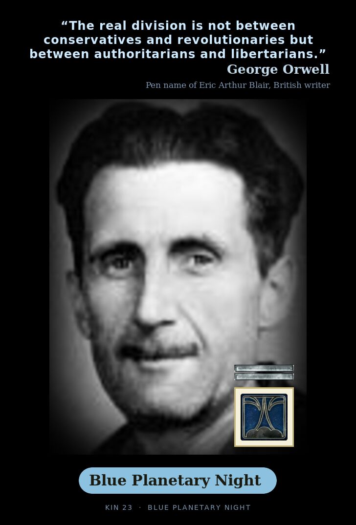 George Orwell · Blue Planetary Night