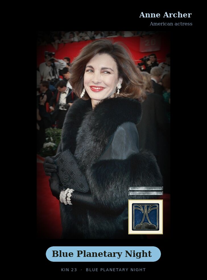 Anne Archer · Blue Planetary Night