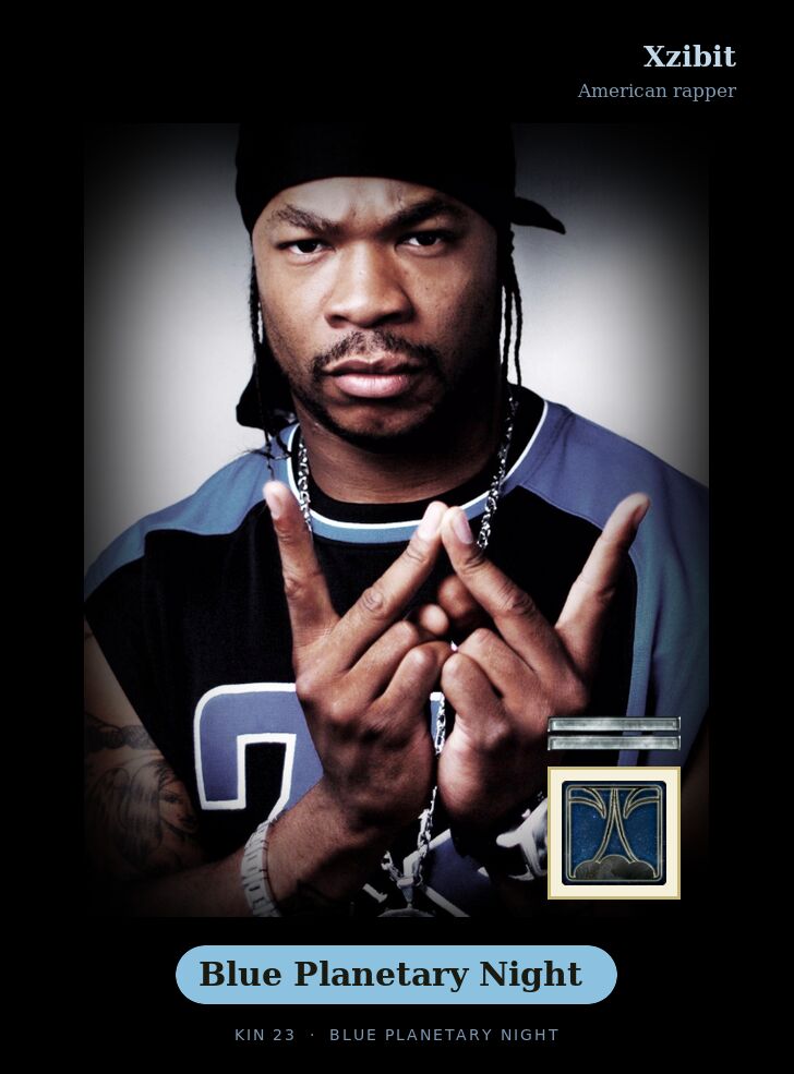 Xzibit · Blue Planetary Night