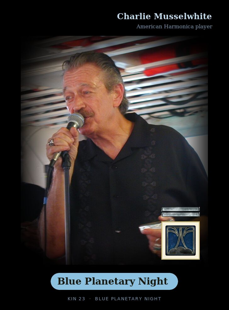 Charlie Musselwhite · Blue Planetary Night