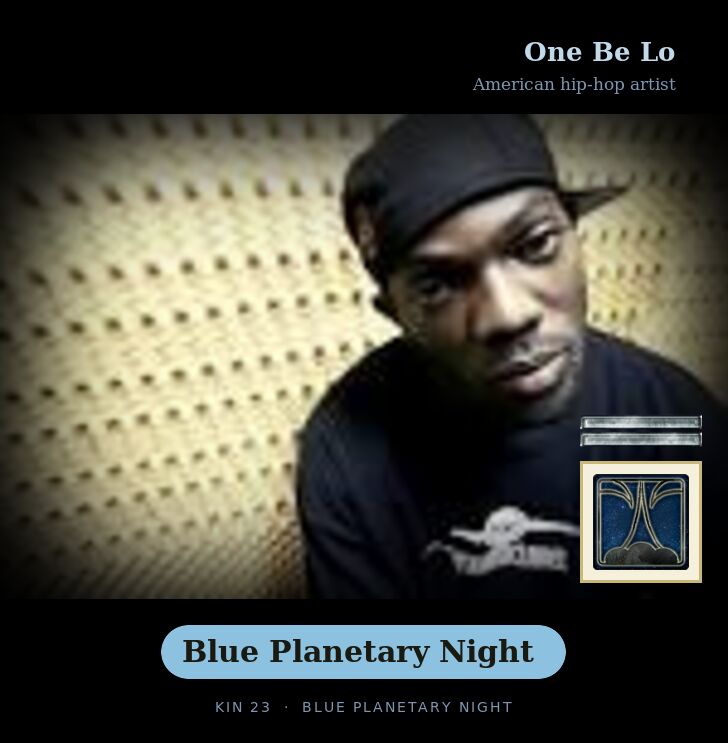 One Be Lo · Blue Planetary Night