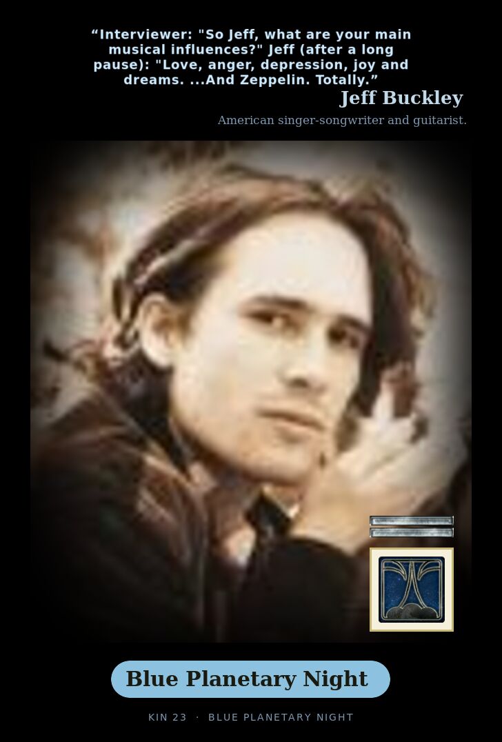 Jeff Buckley · Blue Planetary Night