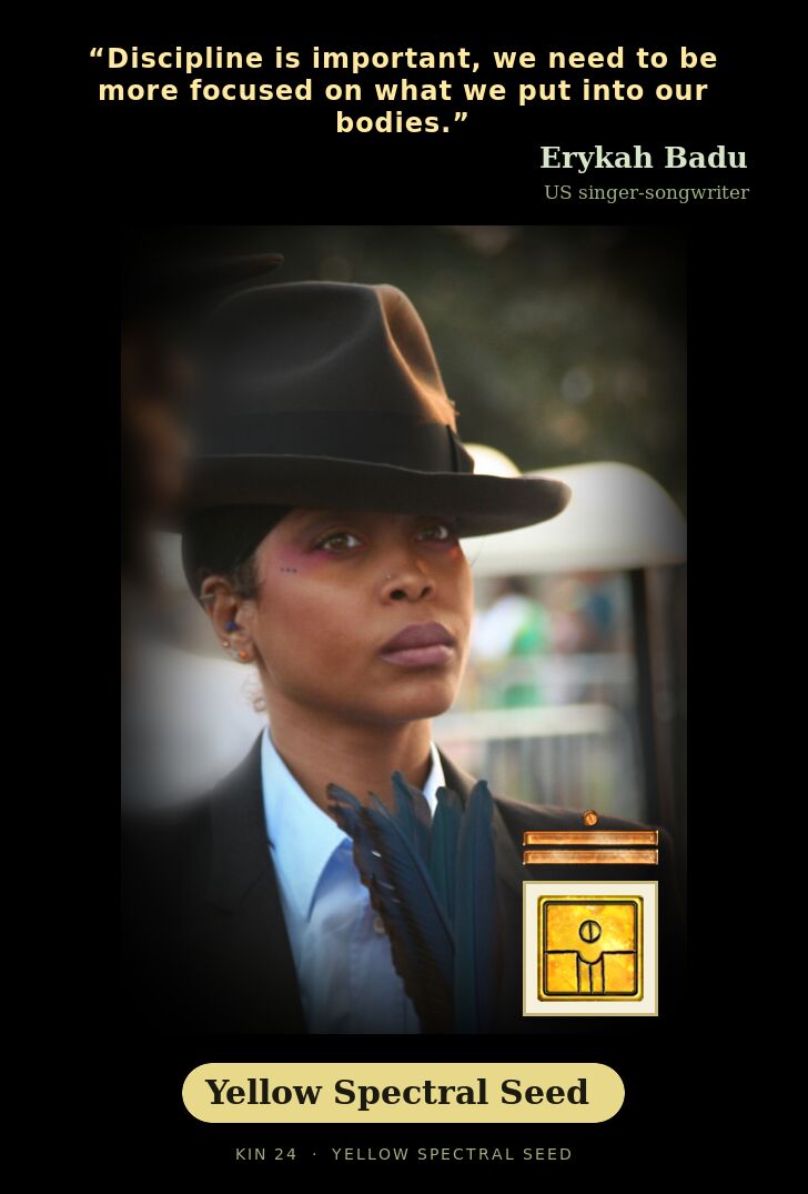 Erykah Badu · Yellow Spectral Seed