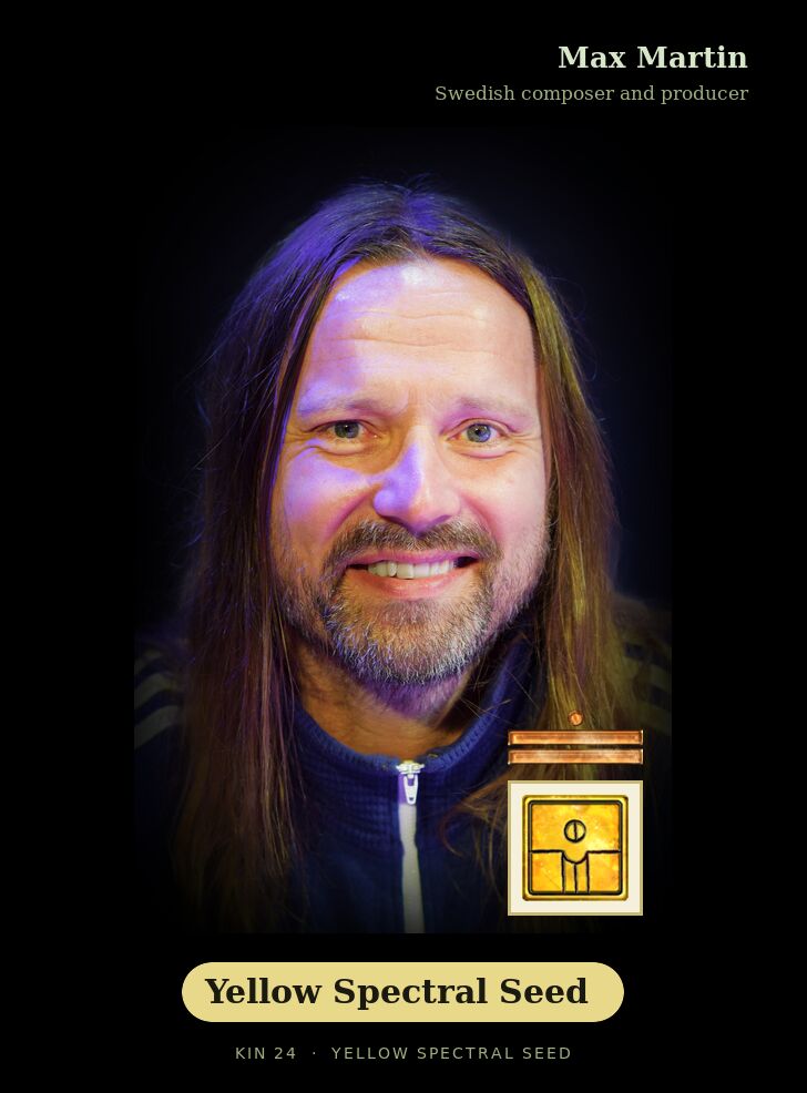 Max Martin · Yellow Spectral Seed