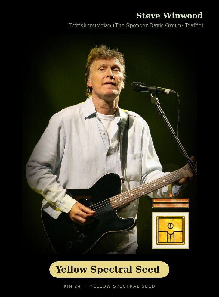 Steve Winwood · Yellow Spectral Seed
