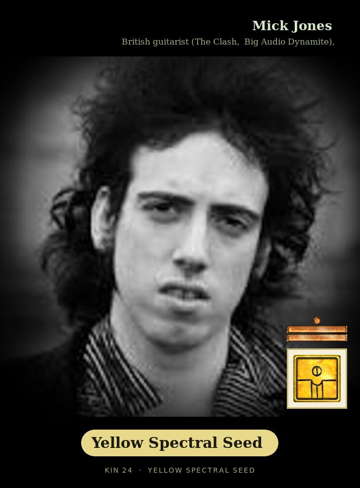 Mick Jones · Yellow Spectral Seed