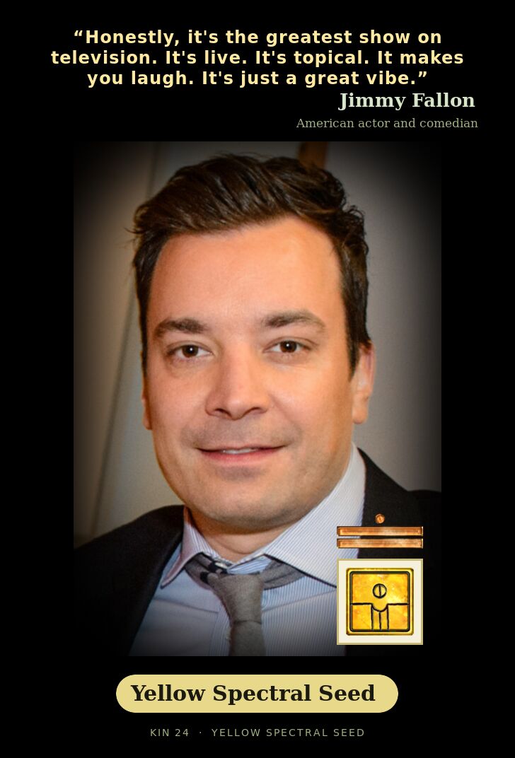 Jimmy Fallon · Yellow Spectral Seed