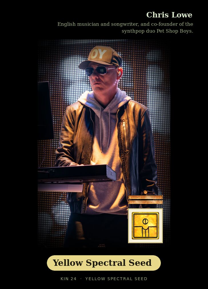 Chris Lowe · Yellow Spectral Seed
