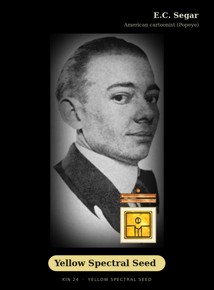 E.C. Segar · Yellow Spectral Seed