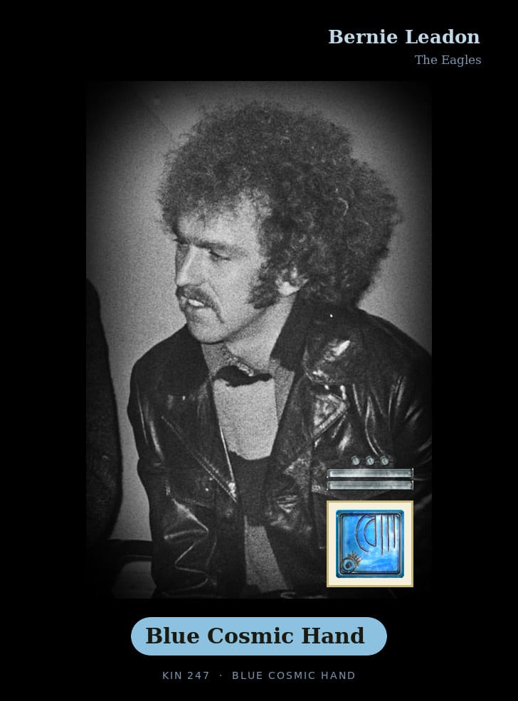 Bernie Leadon · Blue Cosmic Hand