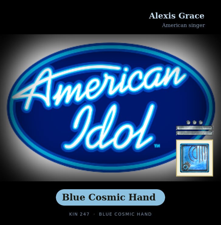 Alexis Grace · Blue Cosmic Hand