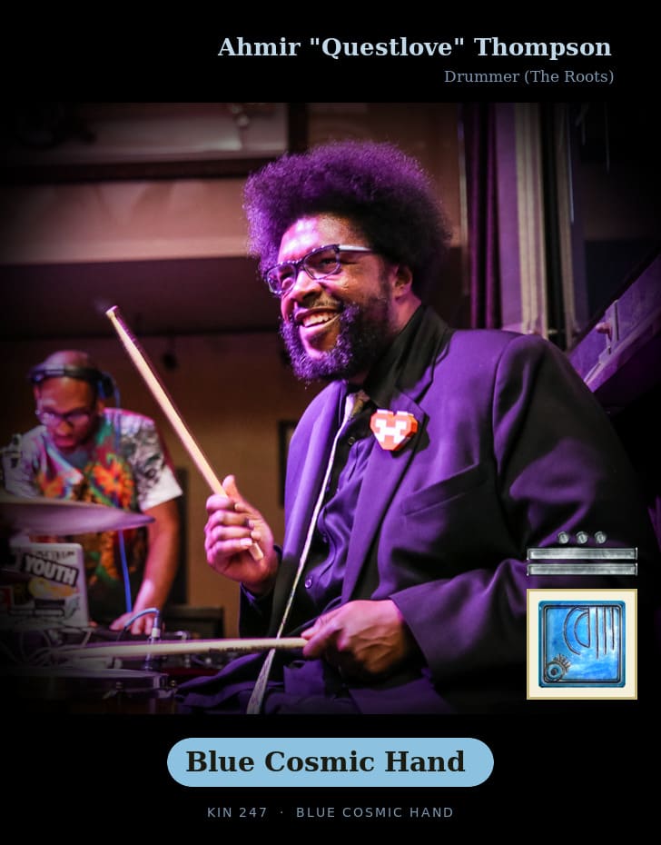Ahmir "Questlove" Thompson · Blue Cosmic Hand