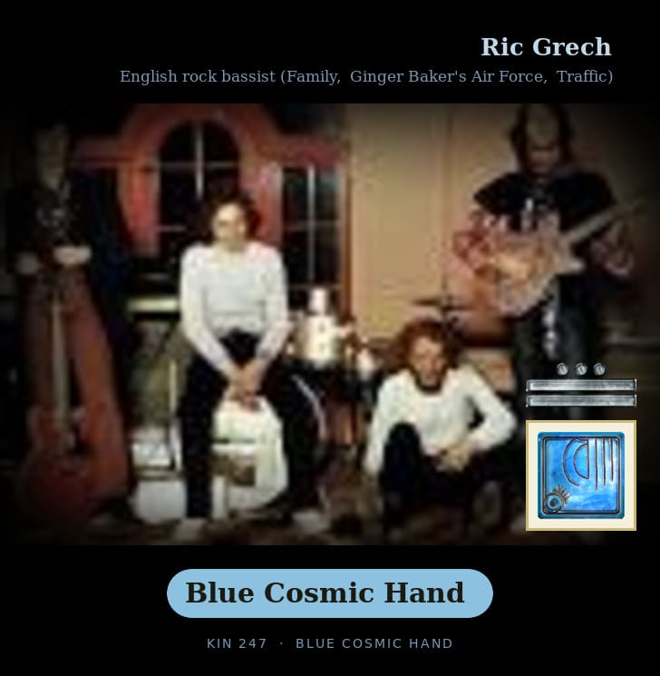 Ric Grech · Blue Cosmic Hand