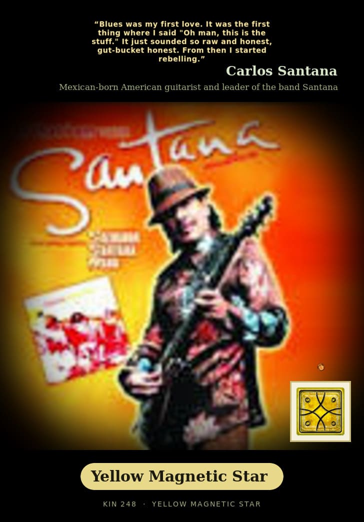 Carlos Santana · Yellow Magnetic Star