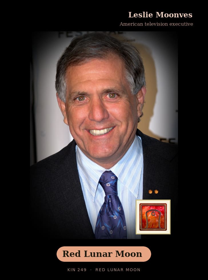Leslie Moonves · Red Lunar Moon