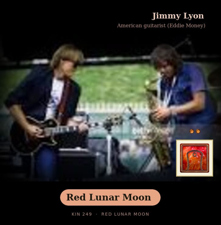Jimmy Lyon · Red Lunar Moon