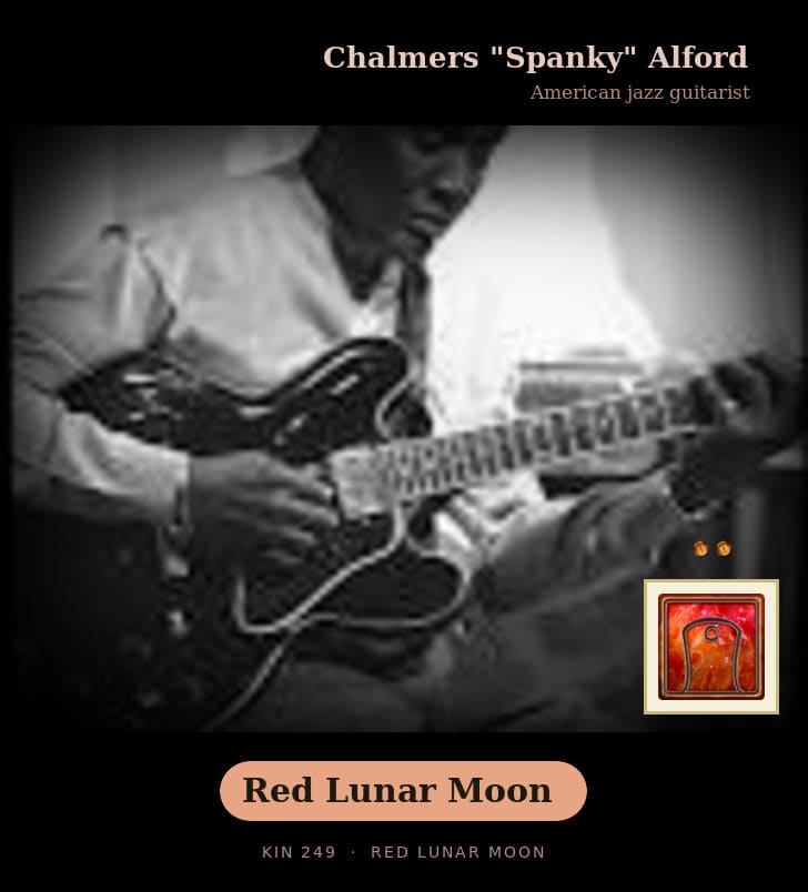 Chalmers "Spanky" Alford · Red Lunar Moon