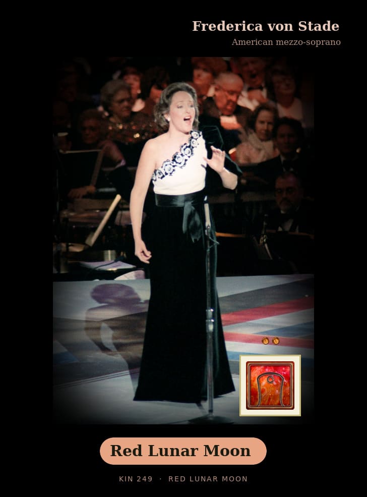 Frederica von Stade · Red Lunar Moon