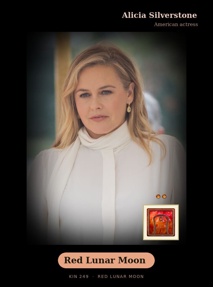 Alicia Silverstone · Red Lunar Moon
