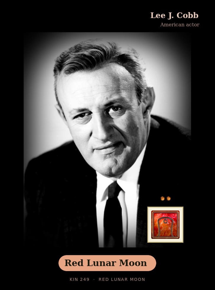 Lee J. Cobb · Red Lunar Moon