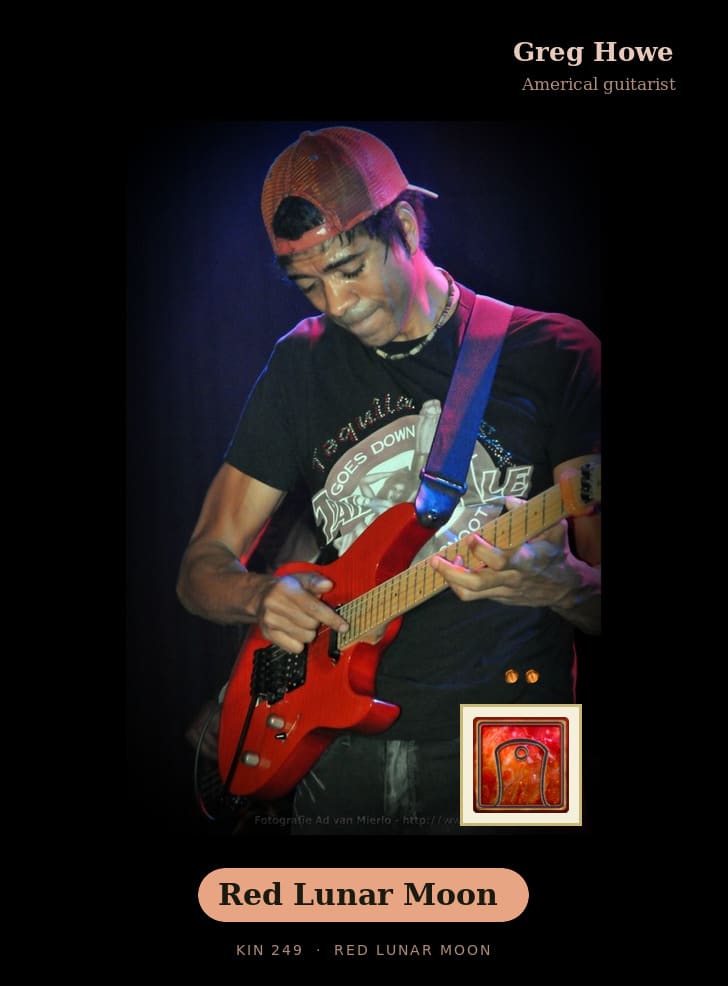Greg Howe · Red Lunar Moon