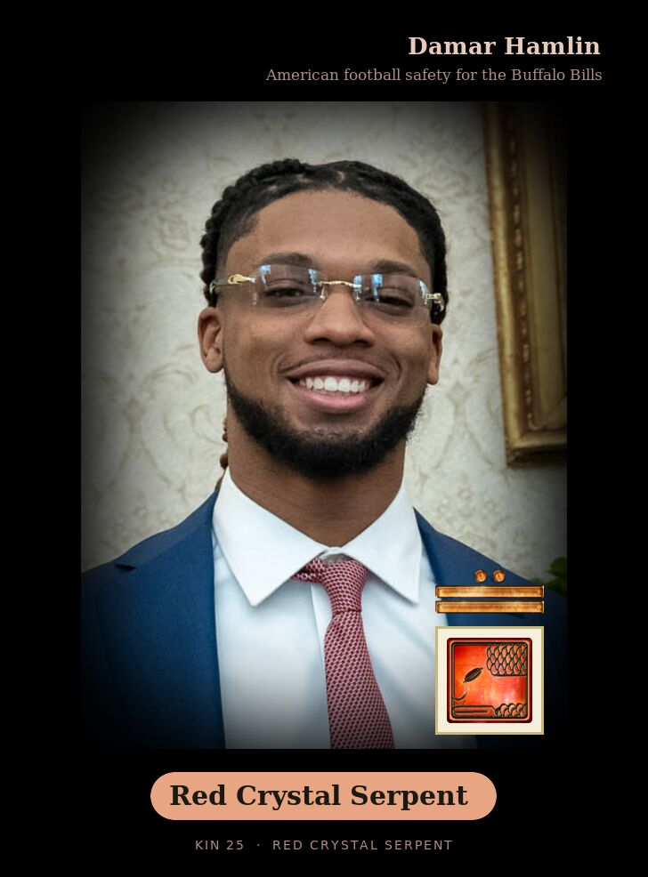 Damar Hamlin · Red Crystal Serpent