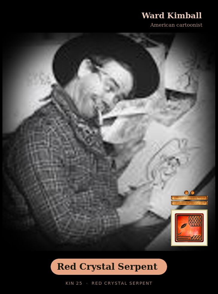 Ward Kimball · Red Crystal Serpent