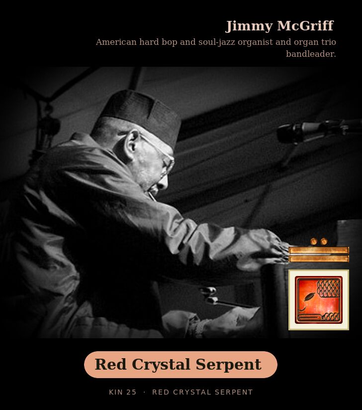 Jimmy McGriff · Red Crystal Serpent