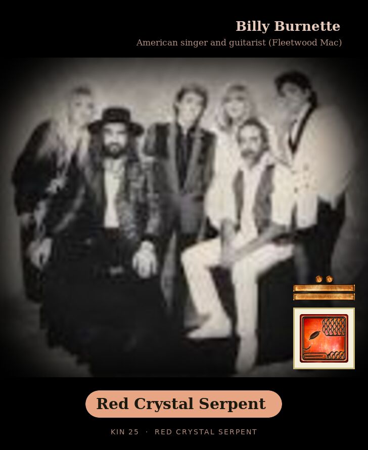 Billy Burnette · Red Crystal Serpent