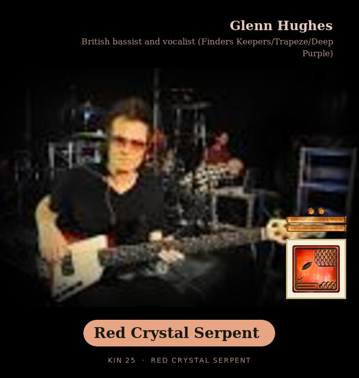 Glenn Hughes · Red Crystal Serpent