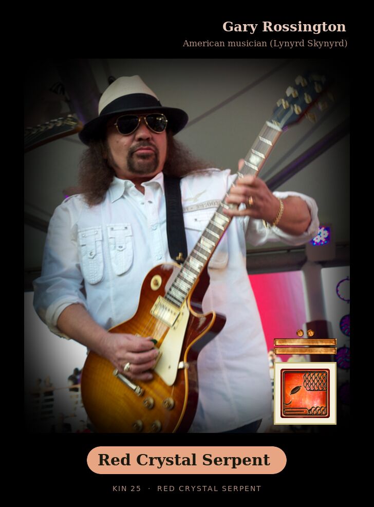 Gary Rossington · Red Crystal Serpent