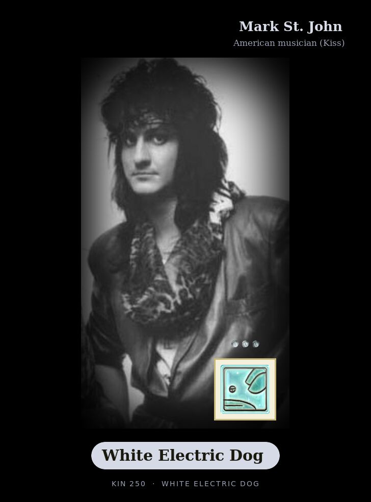 Mark St. John · White Electric Dog