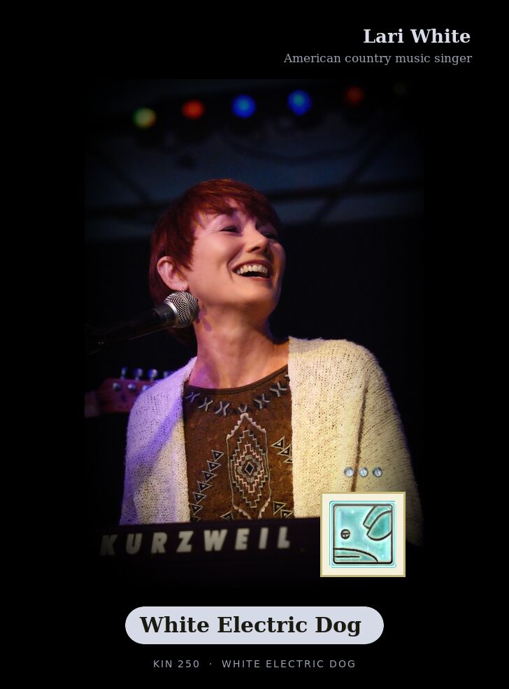Lari White · White Electric Dog