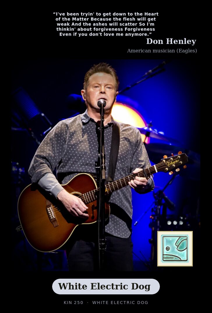 Don Henley · White Electric Dog