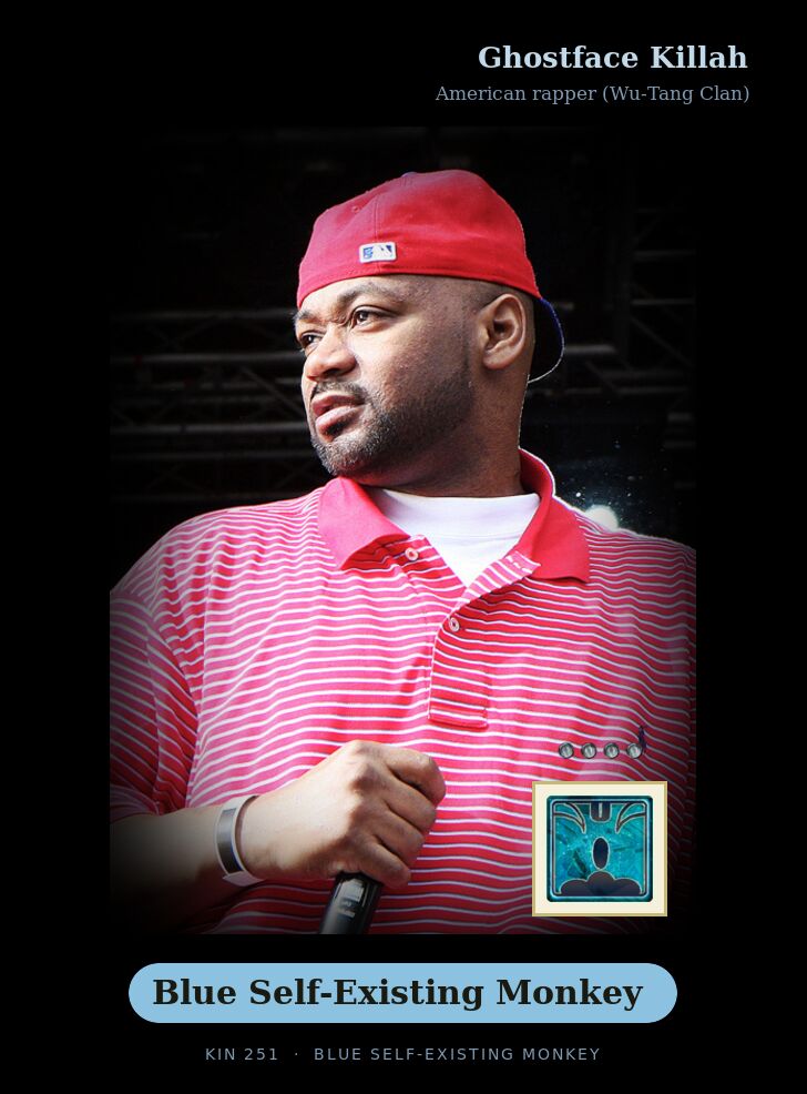 Ghostface Killah · Blue Self-Existing Monkey