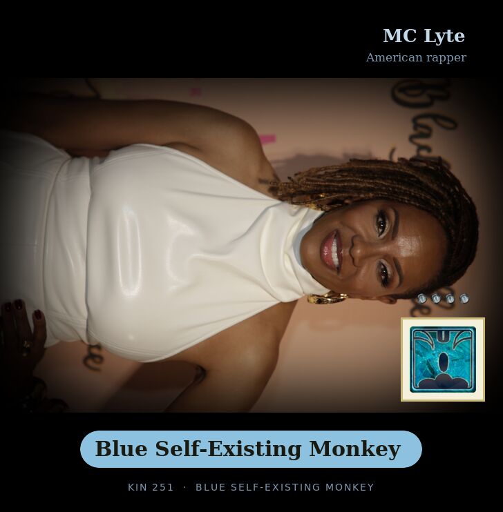 MC Lyte · Blue Self-Existing Monkey
