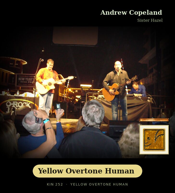 Andrew Copeland · Yellow Overtone Human