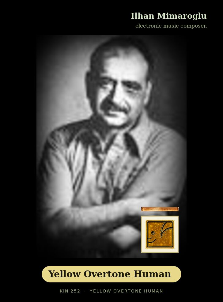 Ilhan Mimaroglu · Yellow Overtone Human