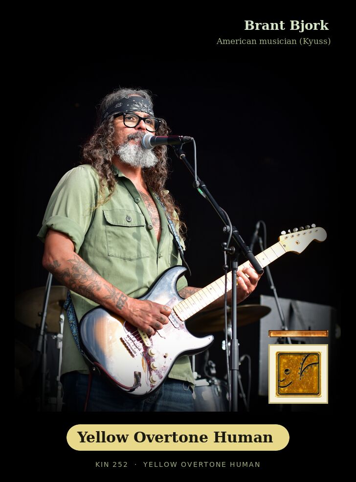 Brant Bjork · Yellow Overtone Human