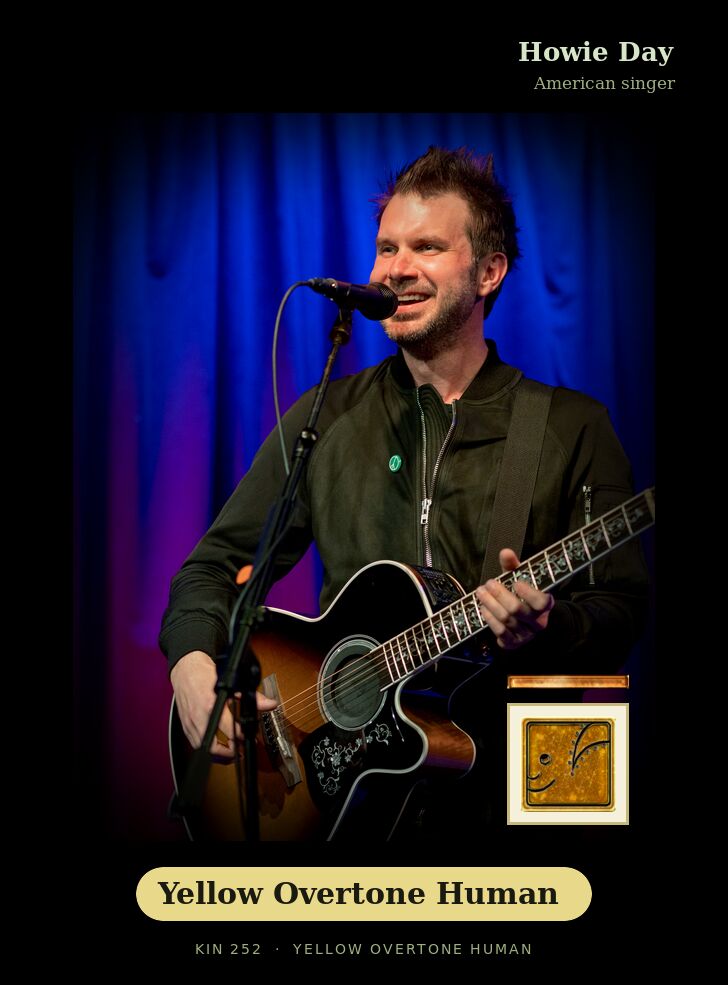 Howie Day · Yellow Overtone Human