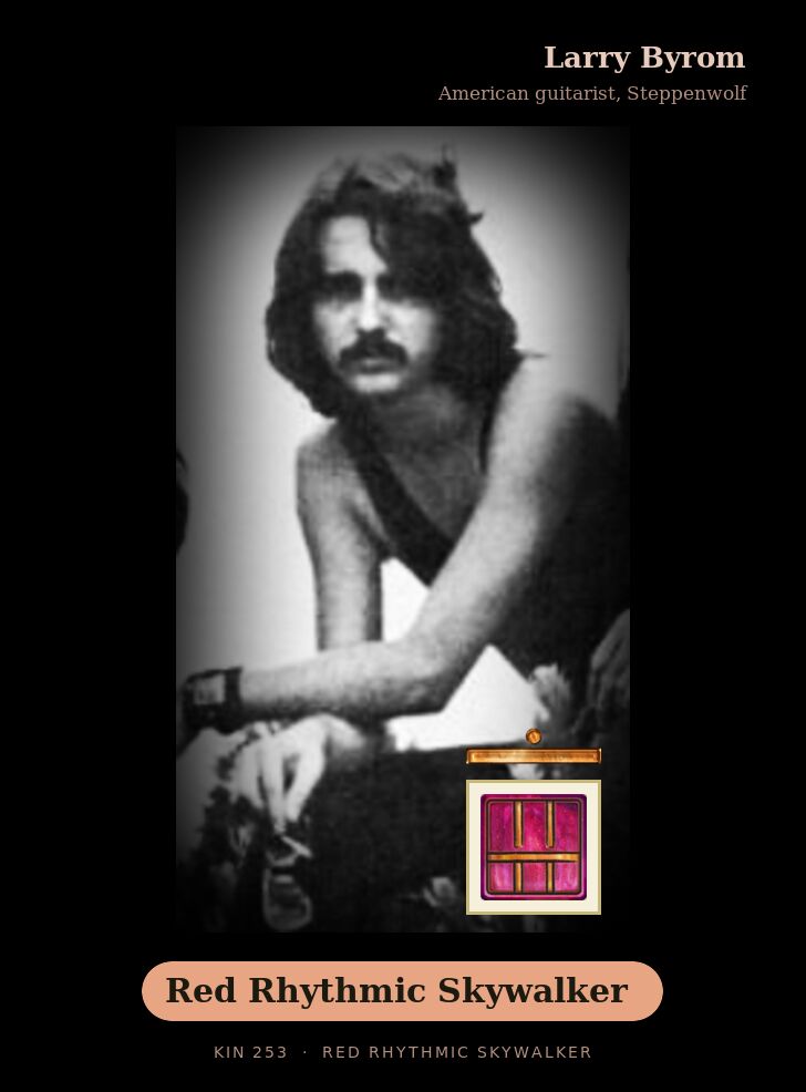 Larry Byrom · Red Rhythmic Skywalker