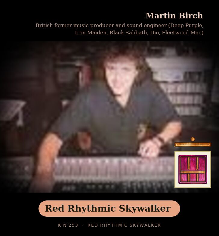 Martin Birch · Red Rhythmic Skywalker