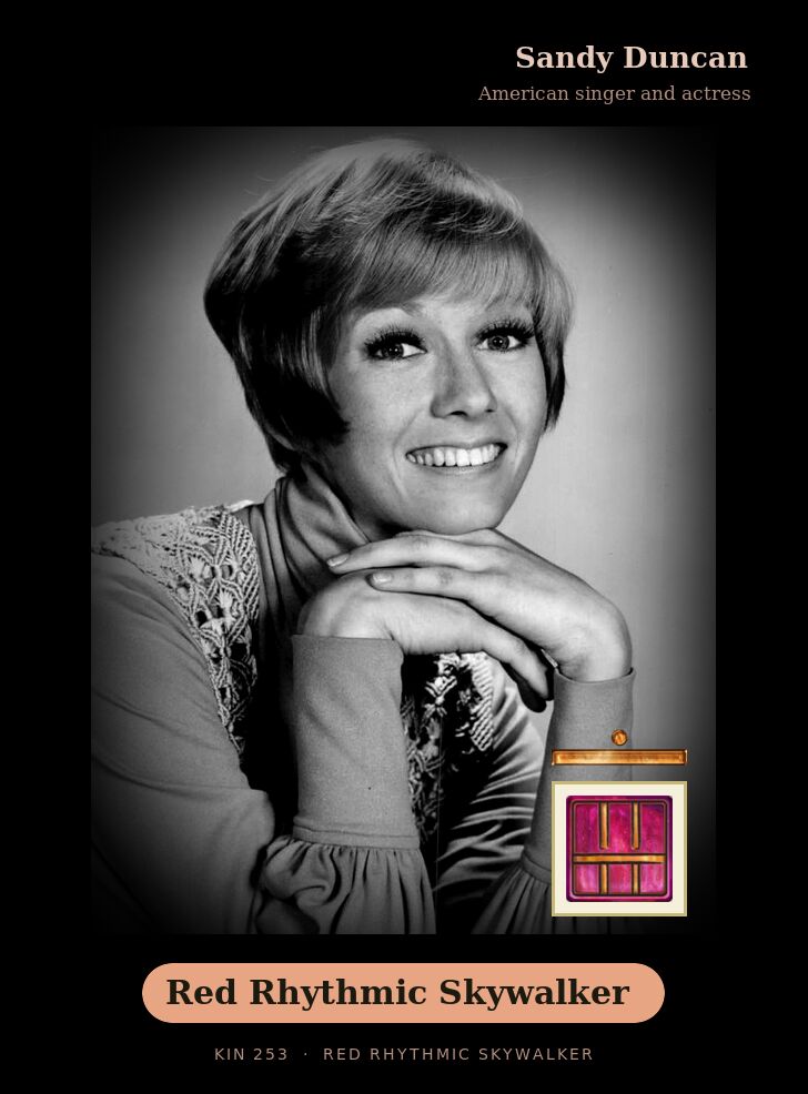 Sandy Duncan · Red Rhythmic Skywalker