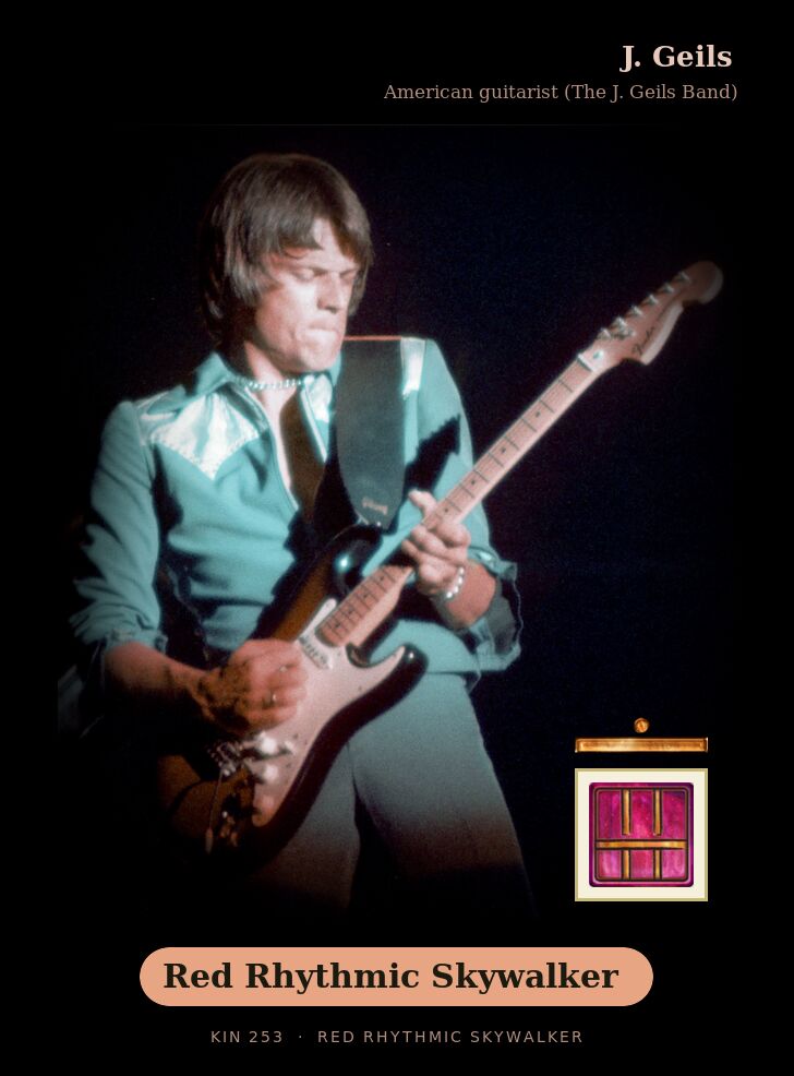 J. Geils · Red Rhythmic Skywalker